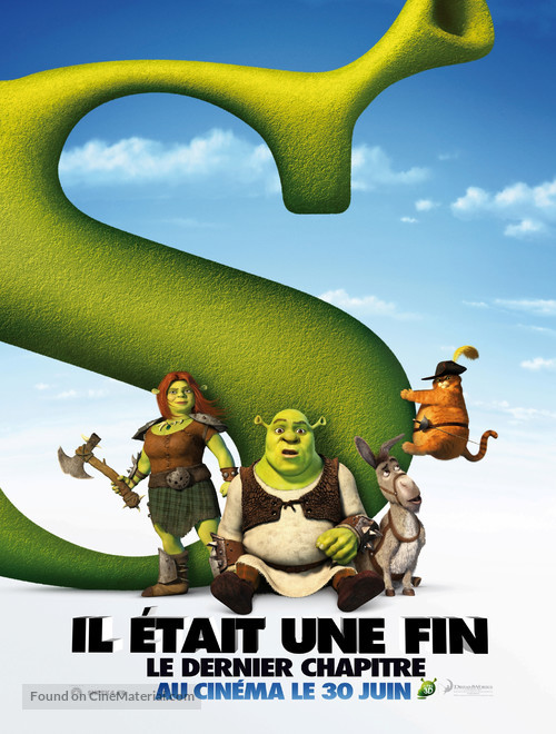 Shrek Forever After - French Movie Poster