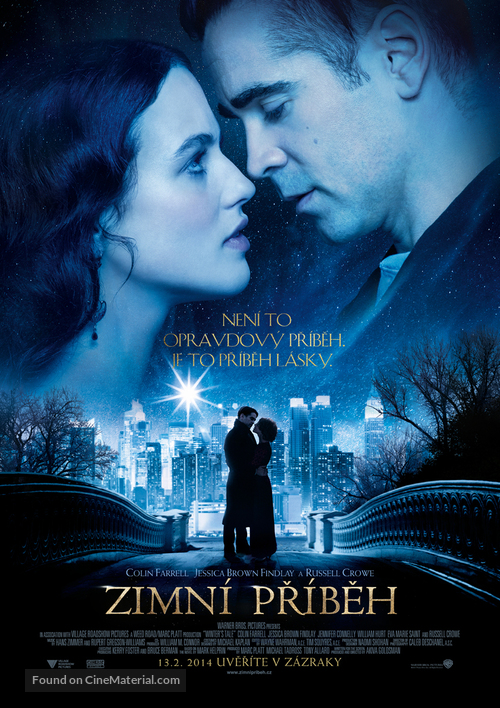 Winter&#039;s Tale - Czech Movie Poster