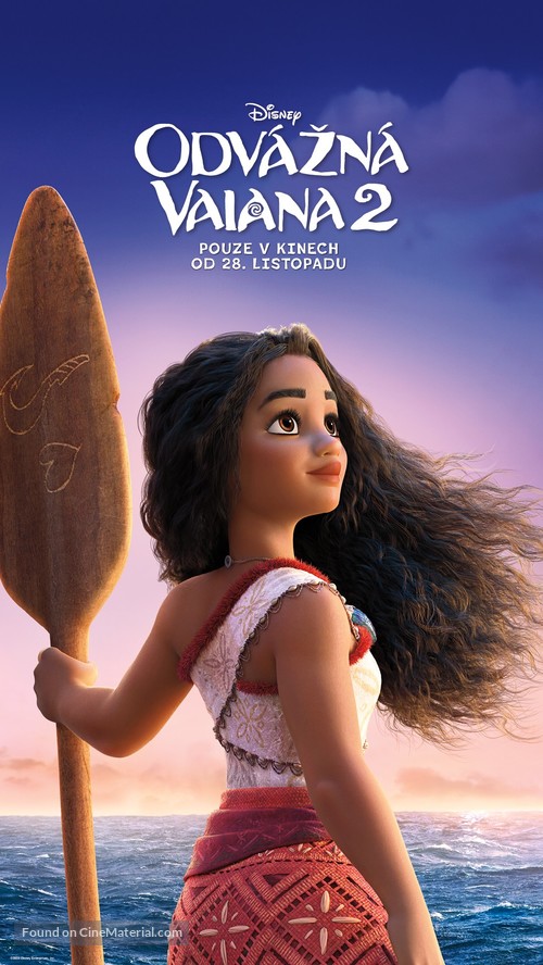 Moana 2 - Czech Movie Poster