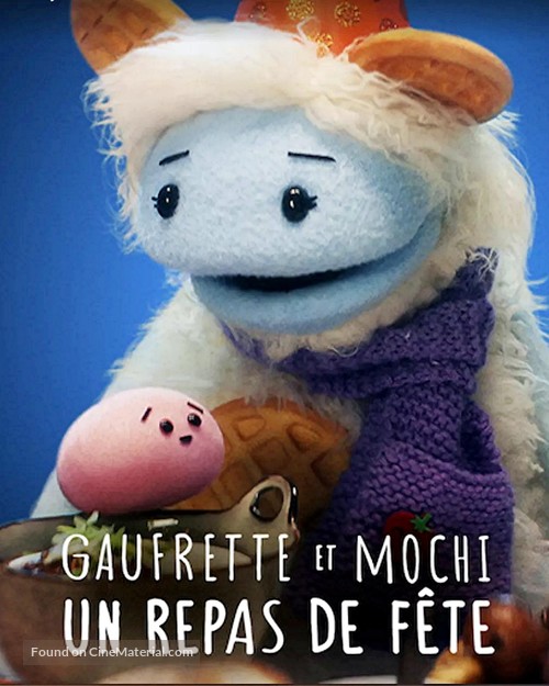 Waffles + Mochi&#039;s Holiday Feast - French Movie Poster