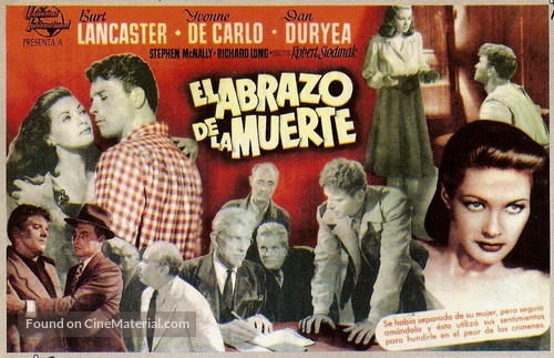 Criss Cross - Spanish Movie Poster