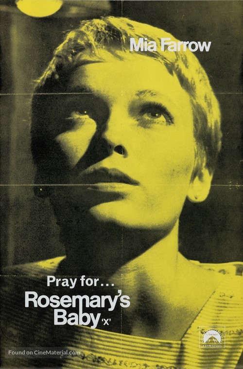 Rosemary&#039;s Baby - British Movie Poster