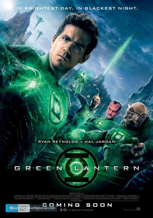 Green Lantern - Australian Movie Poster