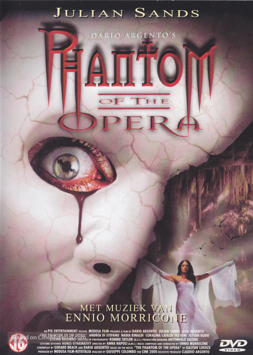 Il fantasma dell&#039;opera - Dutch Movie Cover