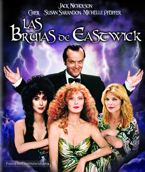 The Witches of Eastwick - Spanish Blu-Ray movie cover