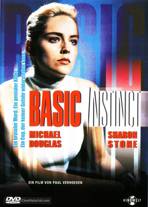 Basic Instinct - German DVD movie cover