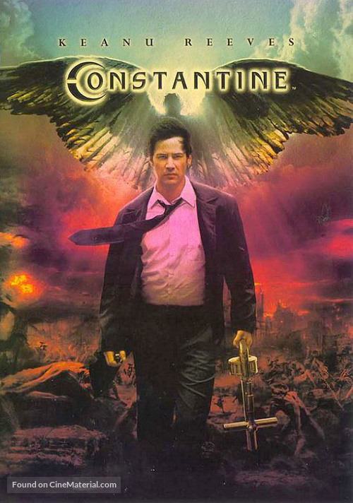 Constantine - Czech DVD movie cover