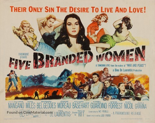 5 Branded Women - Movie Poster
