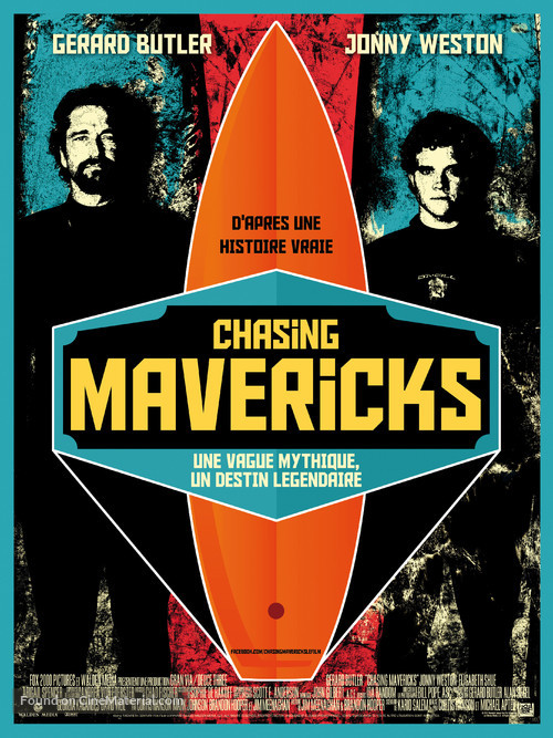 Chasing Mavericks - French Movie Poster