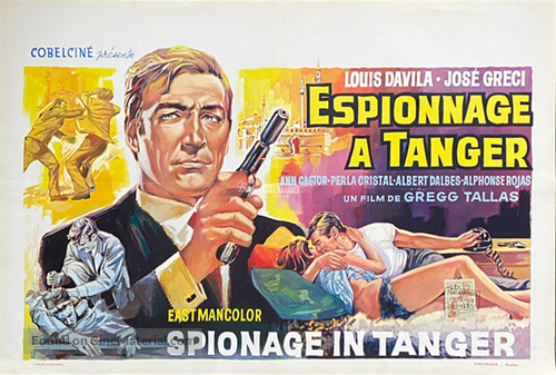 Marc Mato, agente S. 077 - Belgian Movie Poster