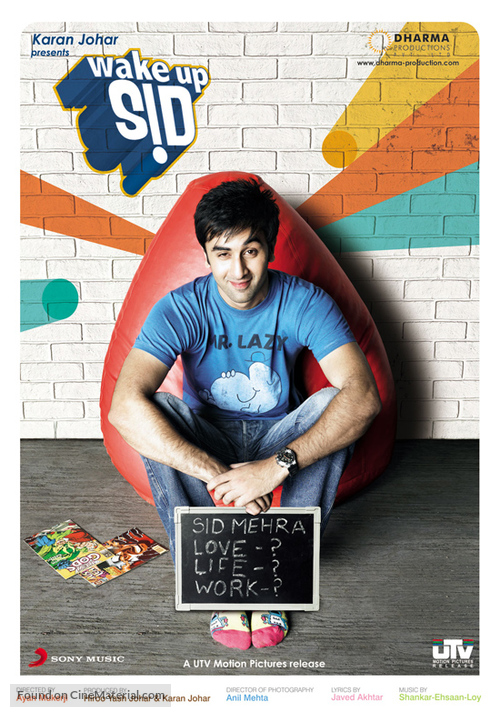 Wake Up Sid - Indian Movie Poster