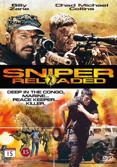 Sniper: Reloaded - Danish DVD movie cover