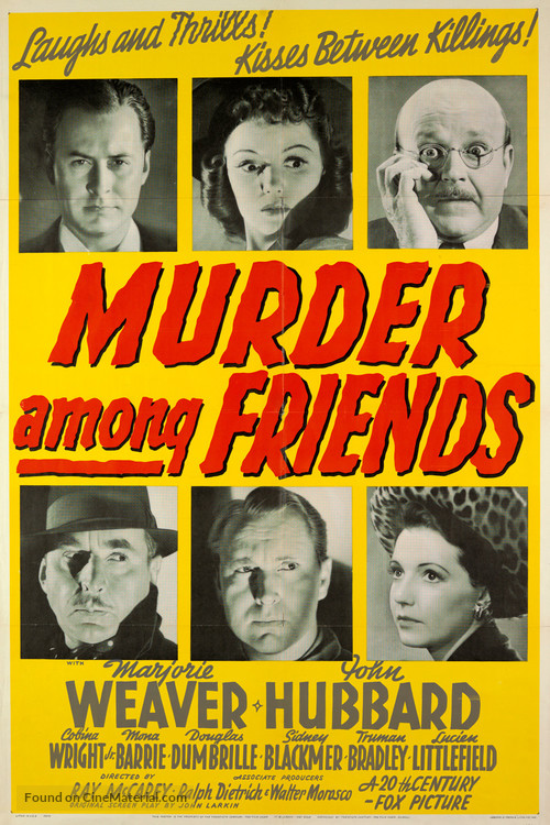 Murder Among Friends - Movie Poster