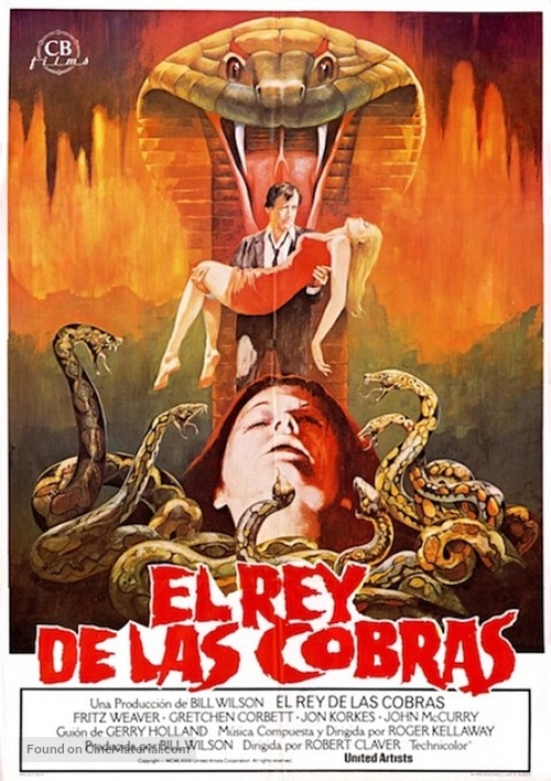 Jaws of Satan - Spanish Movie Poster