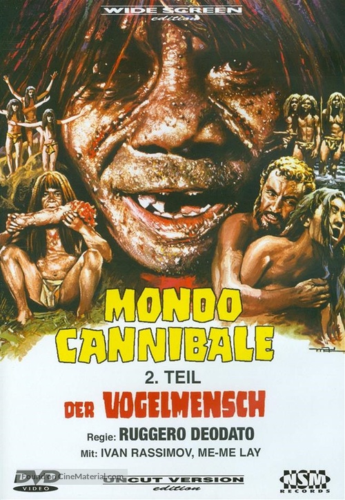 Ultimo mondo cannibale - Austrian DVD movie cover