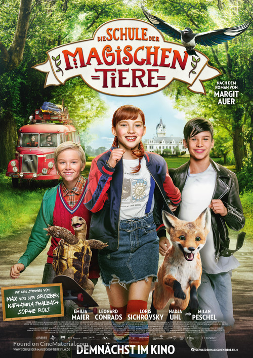 Die Schule der magischen Tiere - German Movie Poster