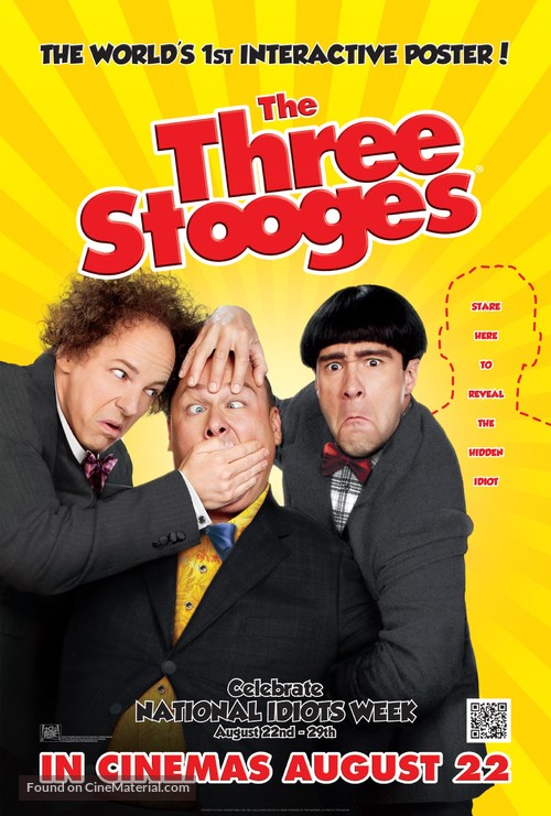 The Three Stooges - British Movie Poster