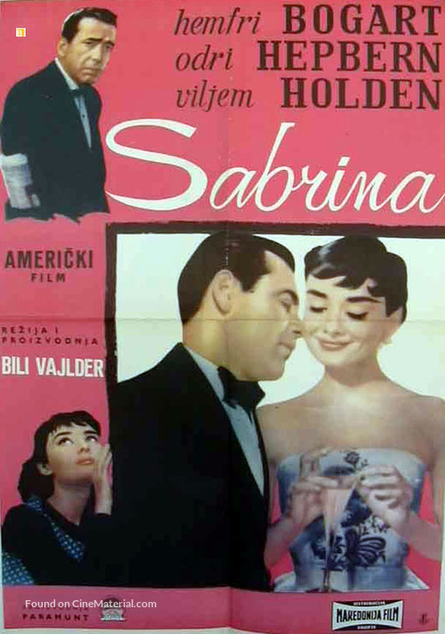 Sabrina - Yugoslav Movie Poster
