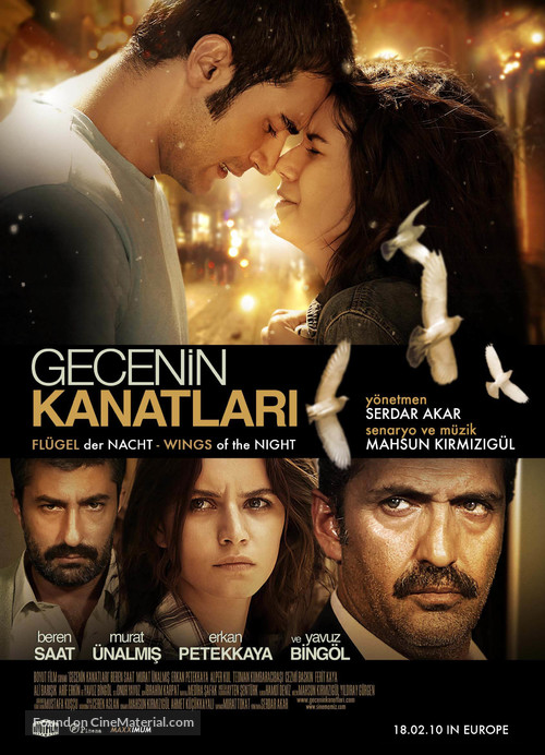 Gecenin kanatlari - German Movie Poster