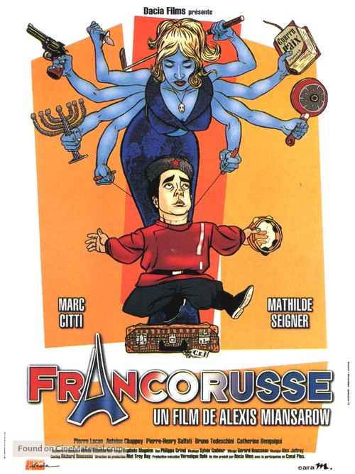 Francorusse - French Movie Poster