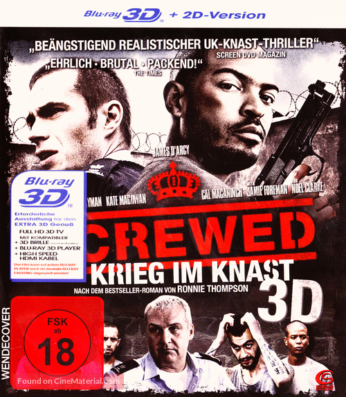Screwed - German Blu-Ray movie cover