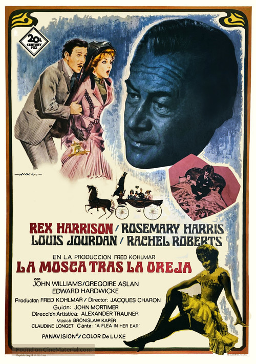 A Flea in Her Ear - Spanish Movie Poster