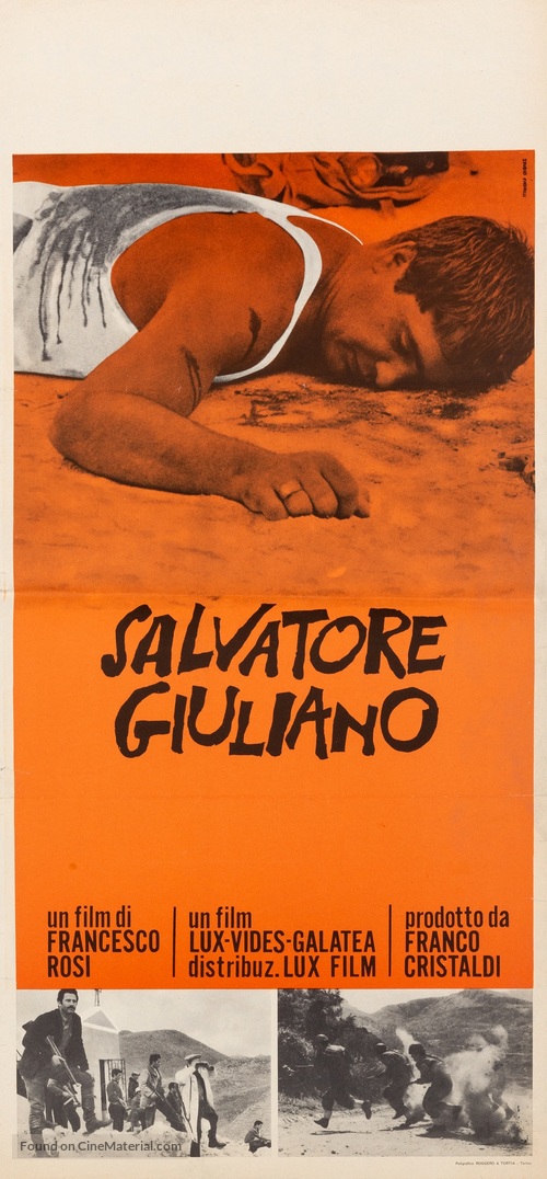 Salvatore Giuliano - Italian Movie Poster