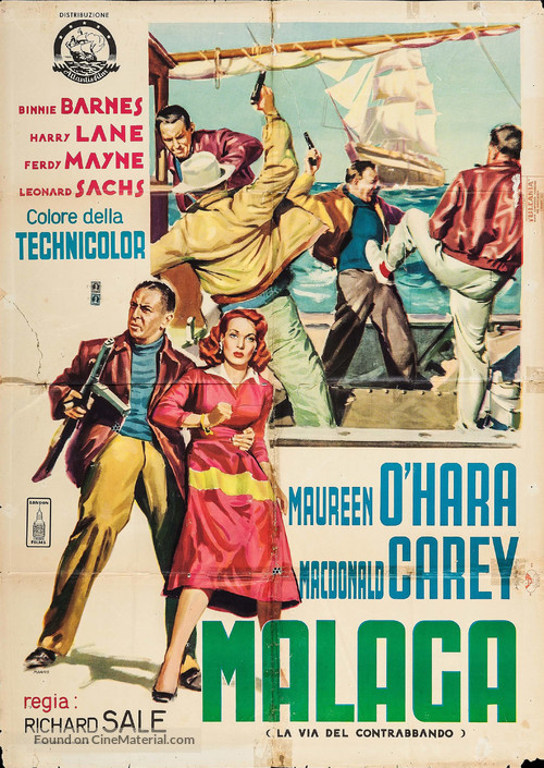 Malaga - Italian Movie Poster