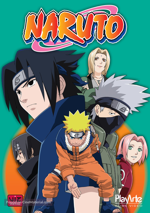 &quot;Naruto&quot; - Brazilian DVD movie cover