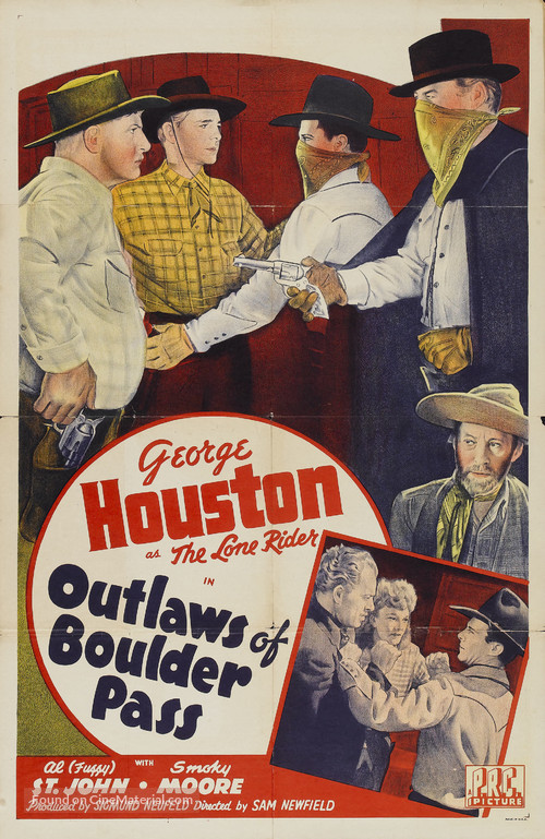Outlaws of Boulder Pass - Movie Poster