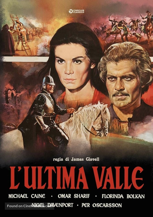 The Last Valley - Italian DVD movie cover