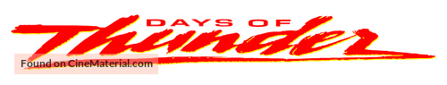 Days of Thunder - Logo