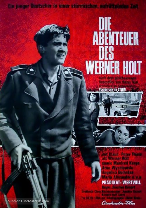 Die Abenteuer des Werner Holt - German Movie Poster