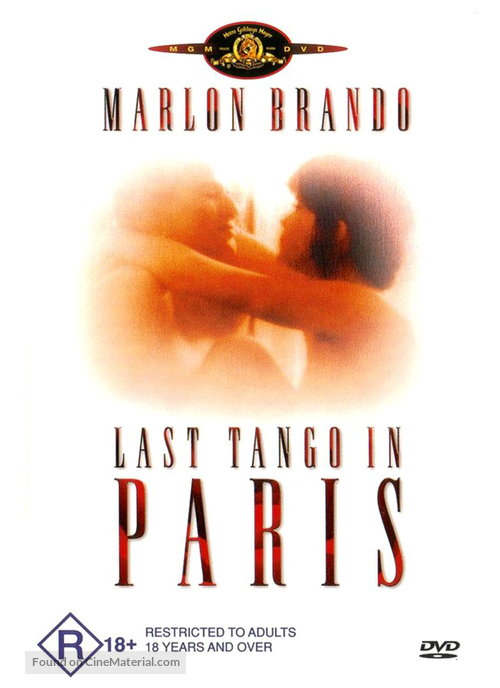 Ultimo tango a Parigi - Australian Movie Cover