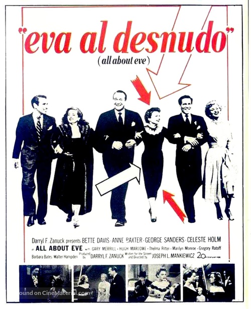 All About Eve - Spanish Movie Poster