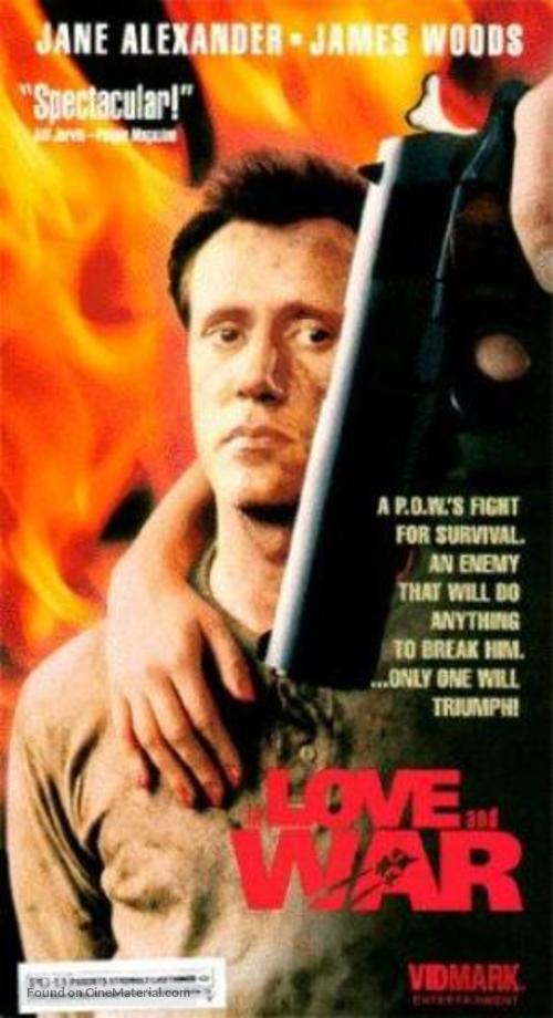 In Love and War - VHS movie cover