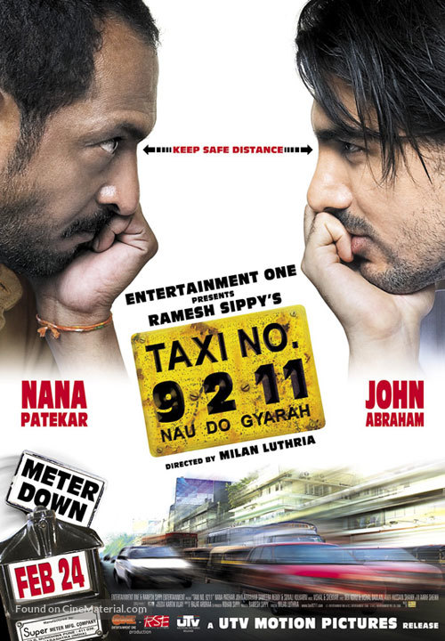 Taxi Number 9211 - Indian Movie Poster