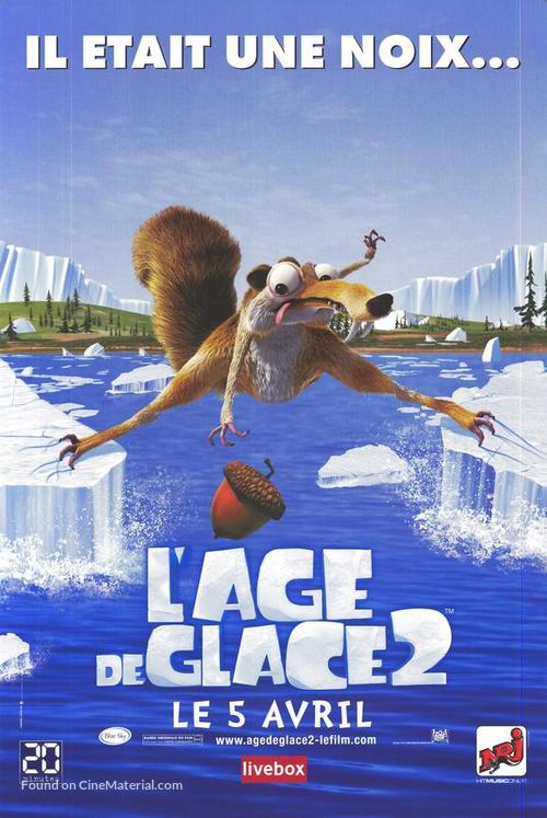 Ice Age: The Meltdown - French Movie Poster