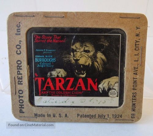 Tarzan and the Golden Lion - poster