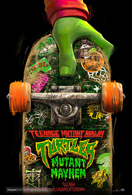 Teenage Mutant Ninja Turtles: Mutant Mayhem - Finnish Movie Poster