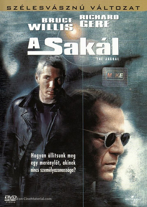 The Jackal - Hungarian DVD movie cover