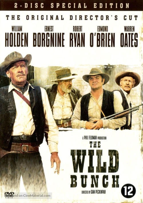 The Wild Bunch - Dutch DVD movie cover