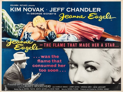 Jeanne Eagels - British Movie Poster