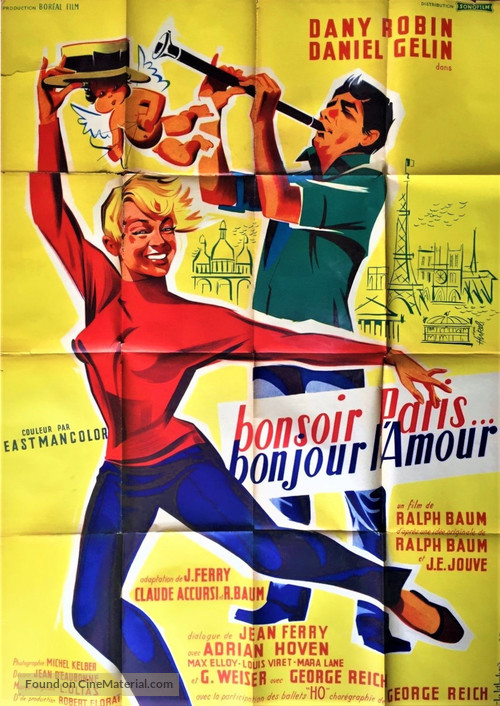 Bonsoir Paris - French Movie Poster