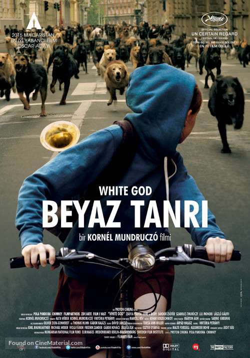 Feh&eacute;r isten - Turkish Movie Poster