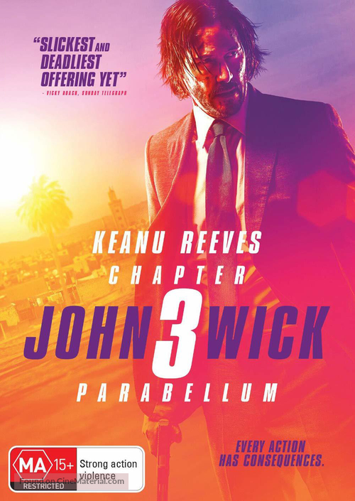 John Wick: Chapter 3 - Parabellum - Australian Movie Cover