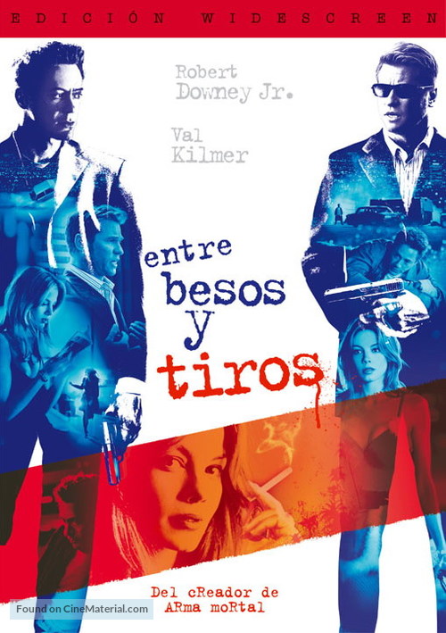 Kiss Kiss Bang Bang - Argentinian DVD movie cover