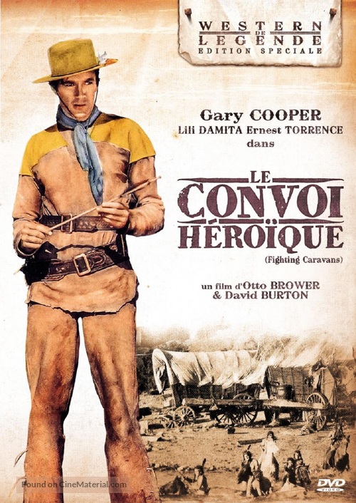 Fighting Caravans - French DVD movie cover