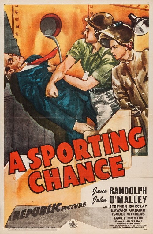 A Sporting Chance - Movie Poster