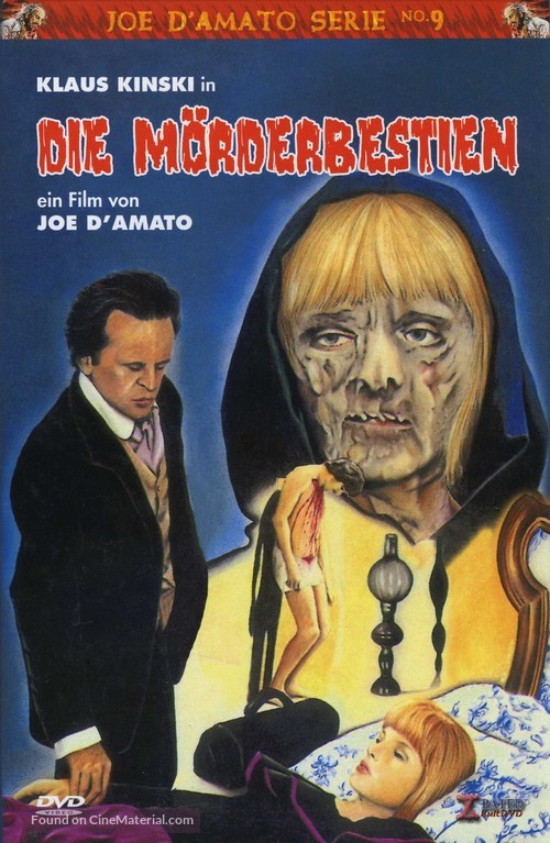 La morte ha sorriso all&#039;assassino - German DVD movie cover